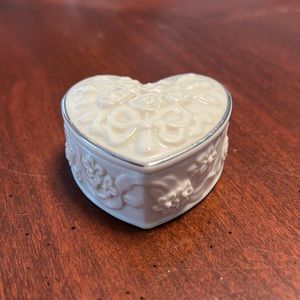 Lenox Small Heart Trinket Box